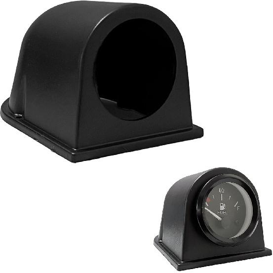 Black Universal 2" 52mm Single 1 Hole Dash Gauge Console Dashboard Pod Holder
