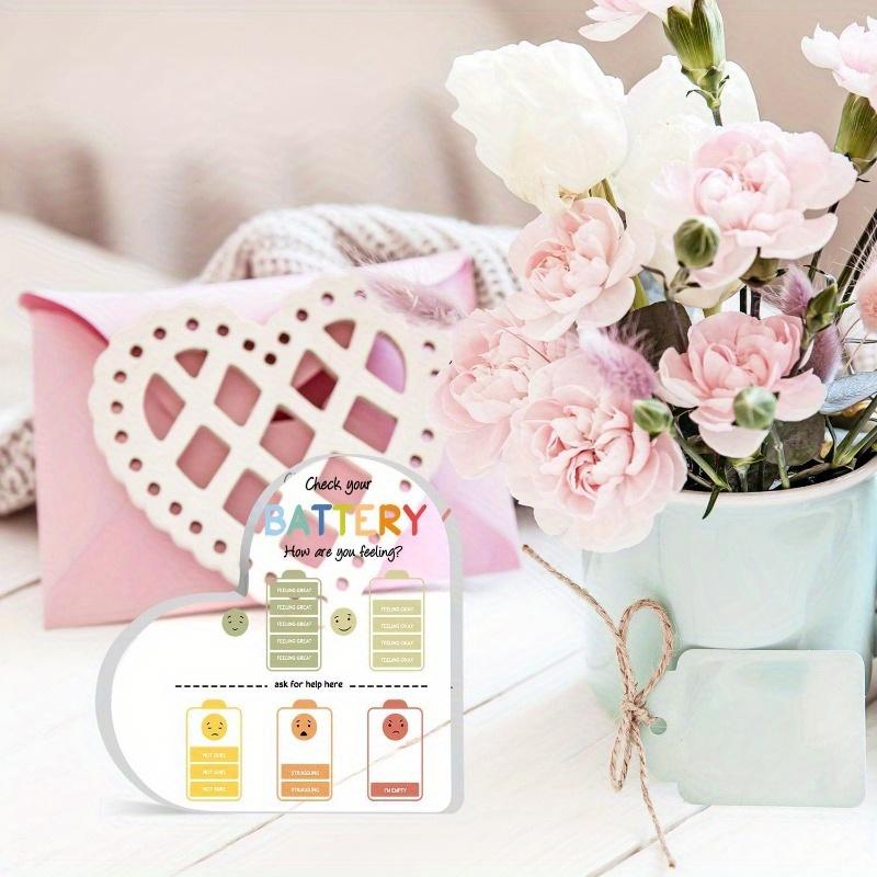 Mindfulness Heart Gift - Psychological Health Decor for Therapy & Classrooms with Photography Utility