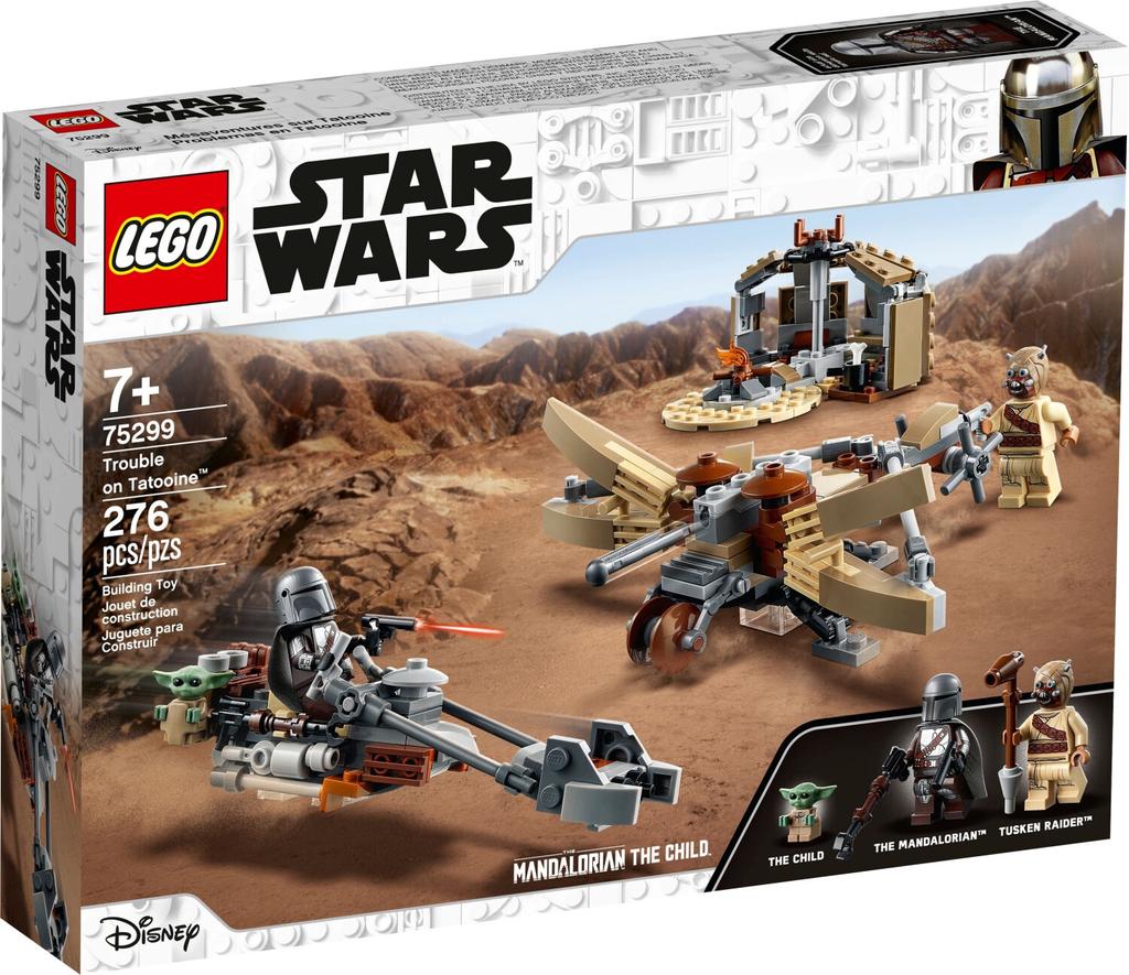 LEGO конструктор Космический корабль Звездные войны – Неприятности на Татуине (75299)