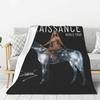 Benutzerdefinierte Beyonce Renaissance Tour Konzert Film Decken Warme Flanell Überwurfdecke für Schlafzimmer Büro Tagesdecken