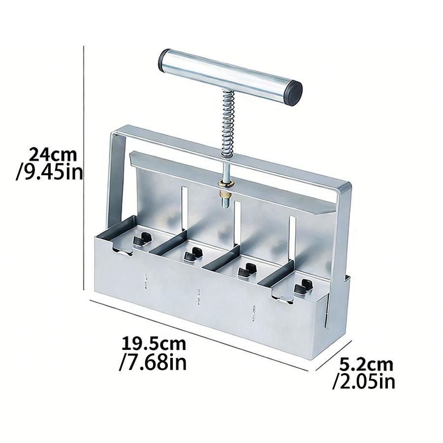 

Manual Soil Block Maker Handheld Seedling Raiser Soil Blocker Garden Tools for Gardening чёрный