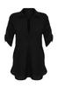 Women's Dress New Season Fashion Blue Mini Woven 100% Cotton Beach Dress
