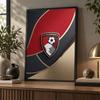 Bournemouth Football Diamond Painting Kit 5D Full Drill DIY Diamond Mosaic Wall Art Home Decor