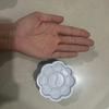 20/30PCS Mini flower-shaped plastic paint palette - Artistic painting tray, mixed with watercolor, acrylic and gouache pigments