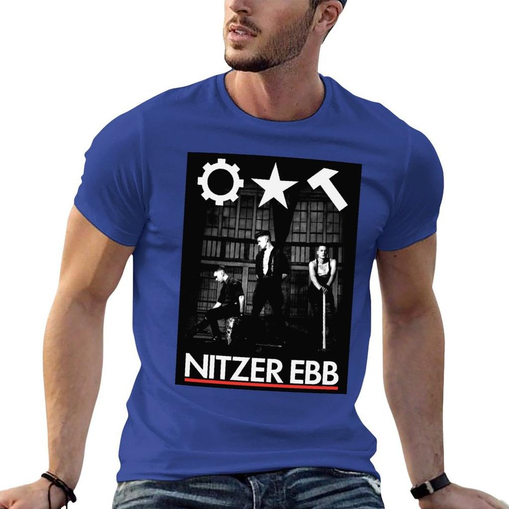 Nitzer Ebb T-Shirt Street Wear Cheap Stuff T Shirts for Men Pack