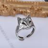 Buyee   Copper Female Ring Finger Cute Fox Open Ring Women Fashion Animal Fine Jewelry Circle Gift