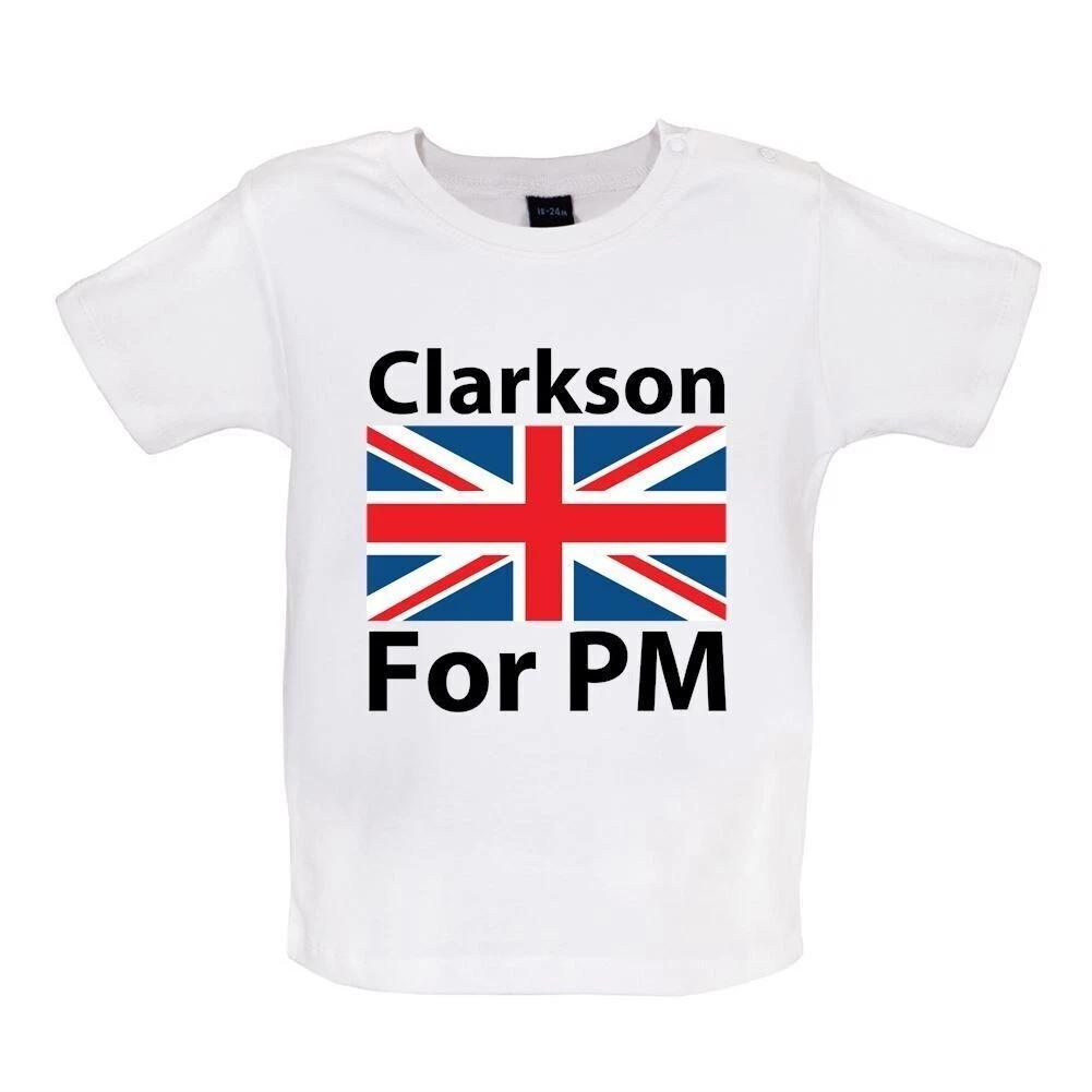 Clarkson For PM - Kids Baby Kids Boys Girls Unisex T-Shirt / Bodysuit - Jeremy Farm Diddly Squat 100