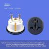 Easy To Carry Universal EU Travel Adapter 16A UK US AU To EU AC Power Plug Converter for Outdoor Travel