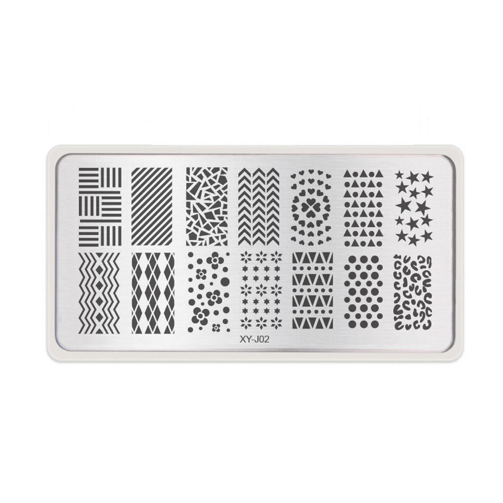 Nail Art Stamp Templates Plate Stencils Manicure Image Plate Gel Nail Polish DIY