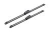 BOSCH AR728S Flat Wiper Blades for Aero Twin Imported Vehicles, 550/475mm