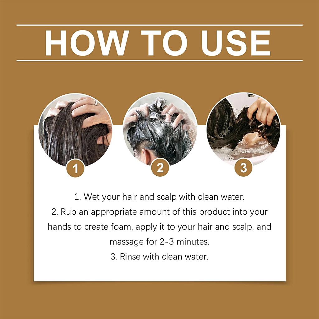 Restoration Shampoo-Promote Scalp Circulation-Strengthen Hair Roots-Reduce Loss, Active Hair Follicle Growth, 200ml