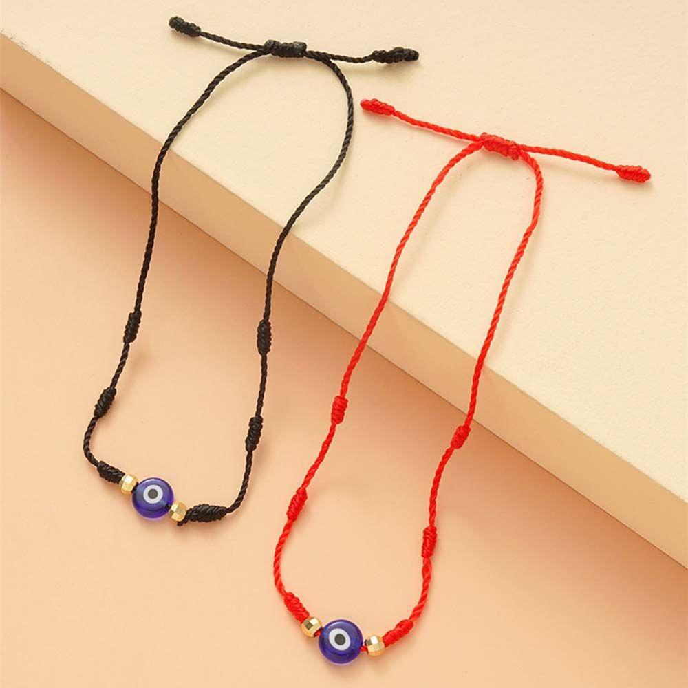 Valentine'Day Gifts Hand-woven Bracelets Braided Hand Ropes Blue Eye Bracelets Couple Bracelets