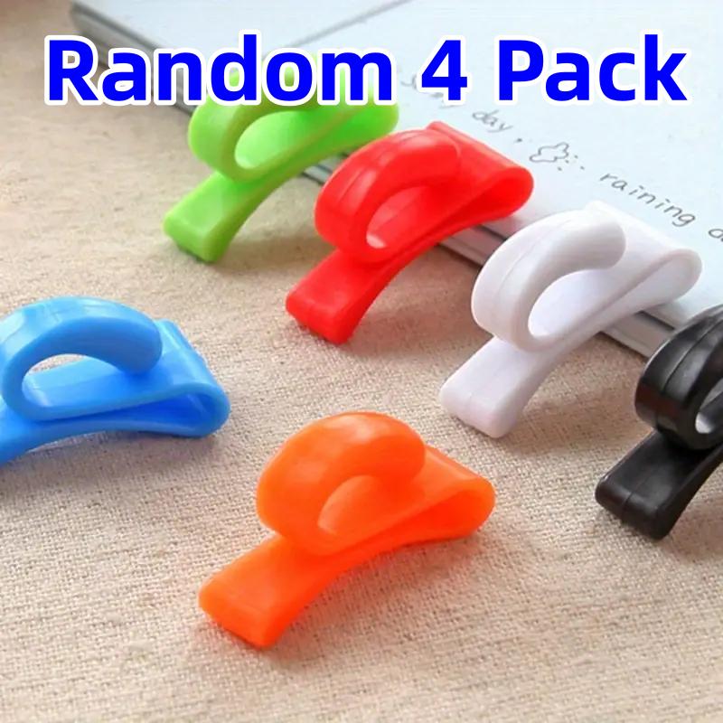 

4PCS Key Anti-Loss Hooks - Quick Find in Bag/Car, Space-Saving Durable Plastic Hooks for Home, Time-Saving Accessory