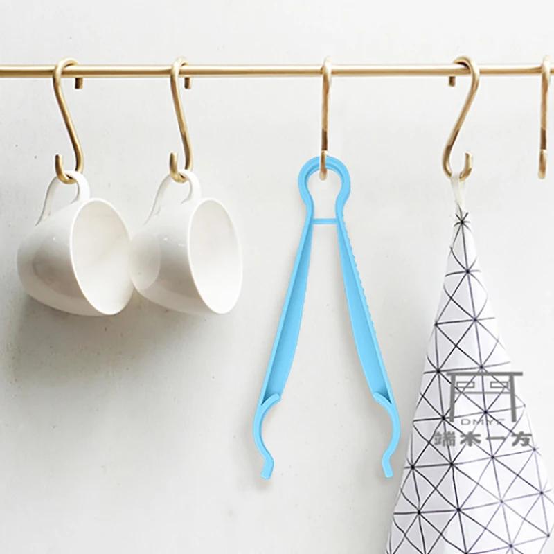 1PC-Non-Slip Clip, Multi-functional Bottle Clip Extended Handle Baby Bottle Clamp, Avoid Burns with Steaming Water Protection