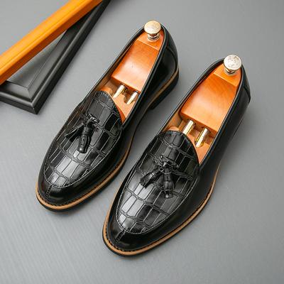 Scarpe Moda Lusso Marca Uomo Moda Taglia Grande 47 Mocassini Morbidi Uomo Loafers Scarpe con Nappe in Pelle di Alta Qualità Uomo Scarpe Piatte Scarpe da Guida