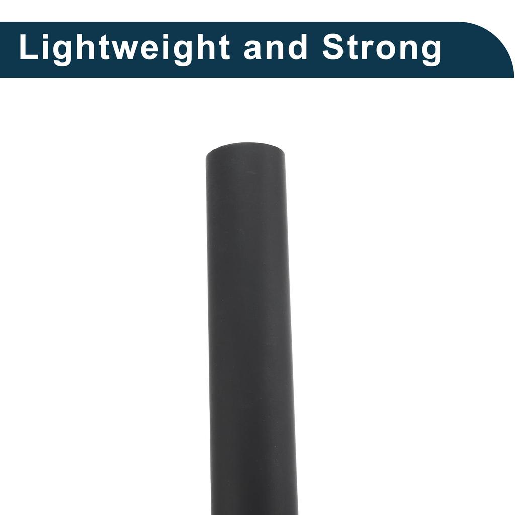 TUCKBOLD Leichte Fahrradsattelstütze/Sattelstange Sitzrohr, 31,8x500mm, Kohlefaser, Mattschwarz, 1 Stück