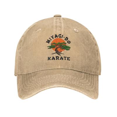 Gorra de Béisbol de Algodón Miyagi-Do Karate Personalizada Hip Hop para Mujer Unisex Ajustable The Karate Kid Cobra Kai Gorra de Papá Verano