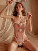 Sexy Lingerie Nurse Student Uniform Role Playing Costumes Women Cute Mini Skirt Tight Blouse Set Porn College Girl Cosplay Anime
