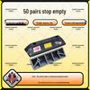 Rubber Car Wheel Chock Parking Barrier and Ground Stopper