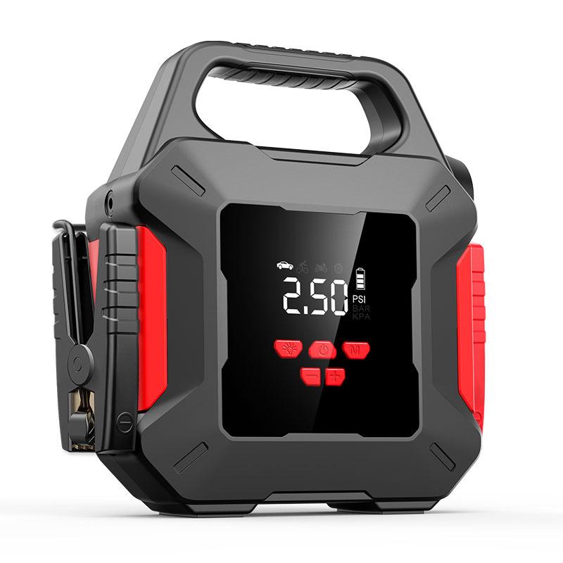 High-Capacity Car Emergency Jump Starter & Inflator