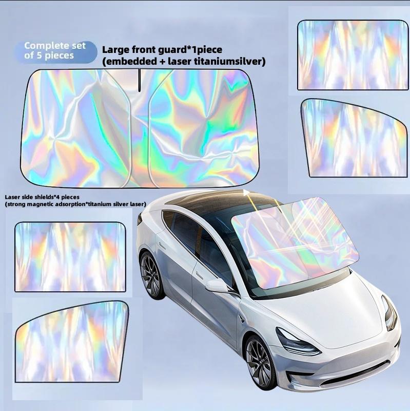 Autos Vorhänge Auto Magnetischer UV-Schutz Vorhang - Isolierstoff Sommer Sonnenschutz Abdeckung Fensterblende Schutz