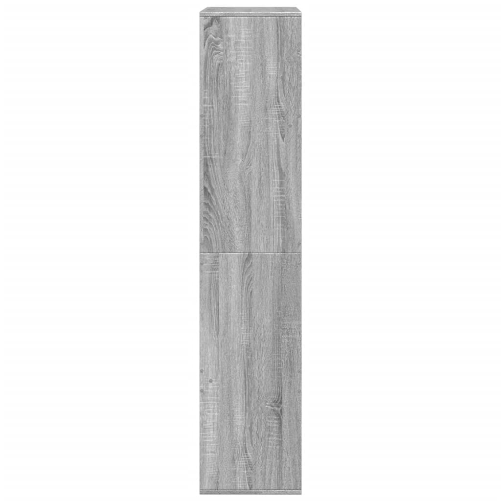 Vidaxl Regał, Szary Dąb Sonoma, 100X33X155,5 Cm