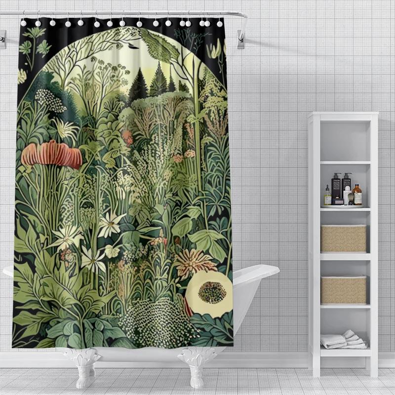 Home Shower Curtains for Bathroom Waterproof Fabric Modern Nordic Style Bathroom Curtains Shower Curtain 180x200 240x180 Aaaa