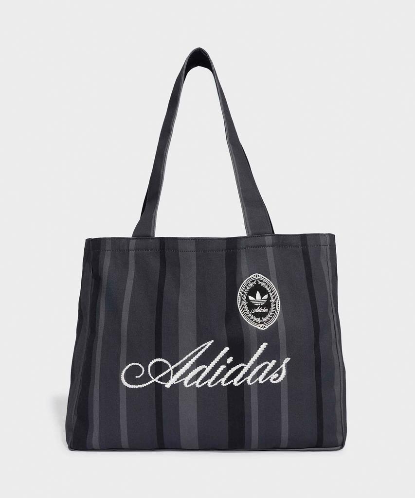 Adidas Canvas Tote Bag - Grey:Black / Kx5266