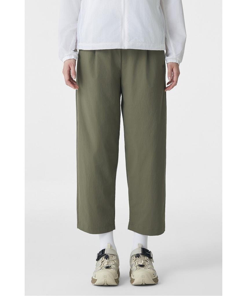 Koolongseupocheu Women'S Tapered Fit Crop Pants Tvpnm26502Gkh