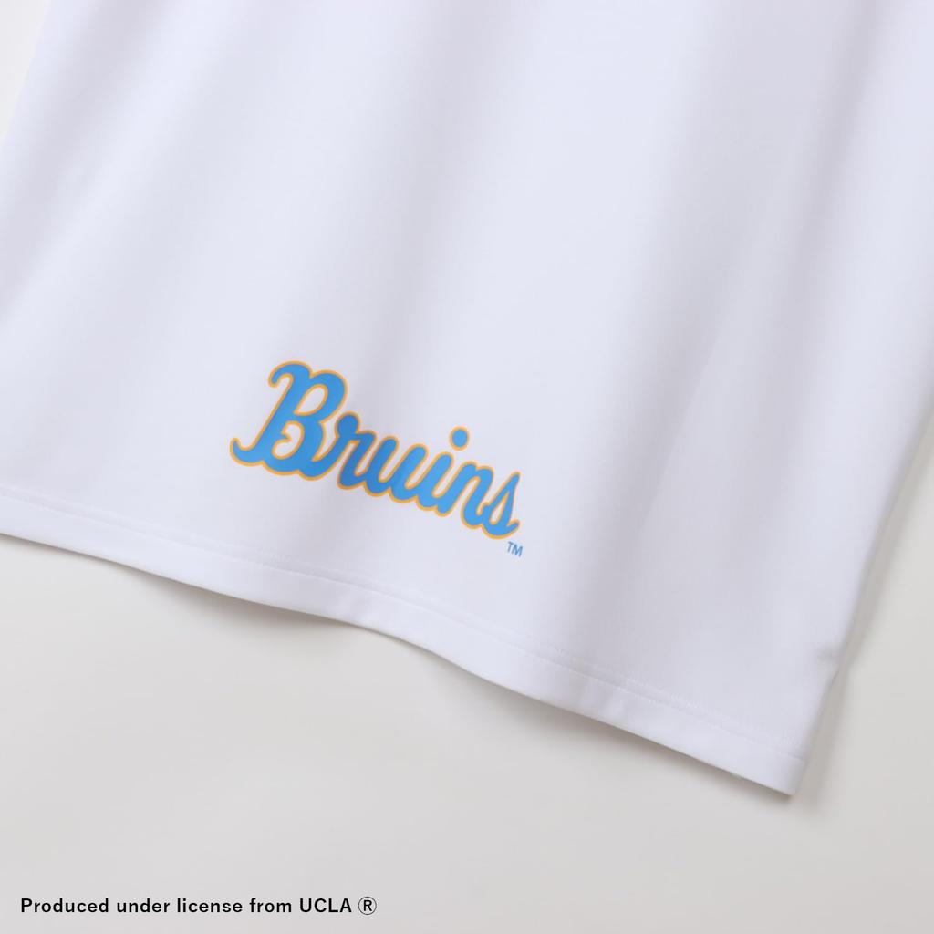 Champion Short Sleeve Basketball Size Size with a and Graphic Men's T-Shirt, S, White, C3-XB364, Sweat-Wicking, Quick-Drying, Anti-Stick,