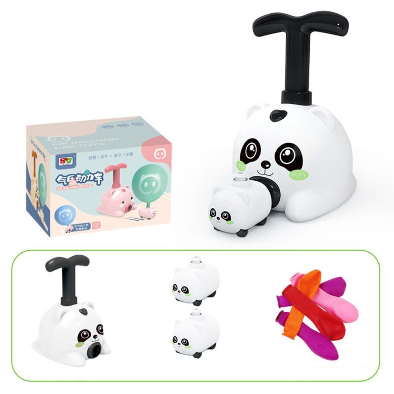 

Автомобиль с мультяшным воздушным шаром, цветной, различных интересных форм, эргономичный детский инерционный воздух Panda Style 201g