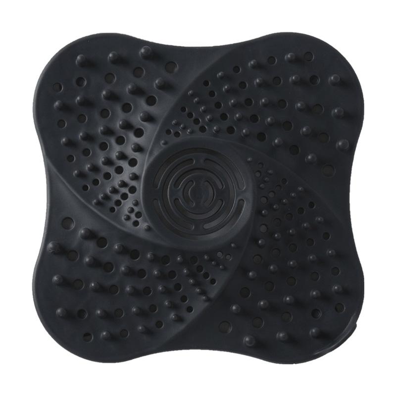 

1PC Fashion Silicone Strainer Filter Kitchen Accessories Drain Covers Stopper Plug Hair Catcher чёрный