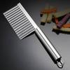 Crinkle Cutter Stainless Steel Multifunction Kitchen Slicer For Vegetables And Fruits