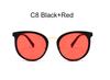 Mirror Sunglasses Women Cat Eye Oversized Round Pink Sunglasses Female Luxury Brand High Quality Glasses Ladies Lady UV400