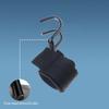 1/2pcs Adjustable Metal Hook Grips Strap NonSlip Auxiliary Power Wrist Guard Fitness Power Hook Homes Gym Equipment
