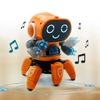Musical Spider Robot Toy Featuring 6 Dancing Arms – Perfect for Boys and Girls