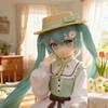 Non-Toxic New Hatsune Miku Pastoral Hand Made Scenery Model Home Decoration Animation Anime Beautiful Children Table Decoration Collection Gif