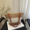 Summer New Temperament Single Shoulder Armpit Bag Casual Versatile Striped High Texture Simple Handbag Women