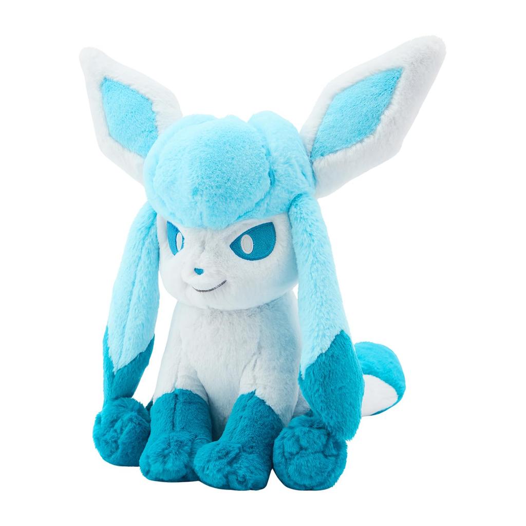 Pokemon Center Original Fluffy Hug Plush Toy Glaceon