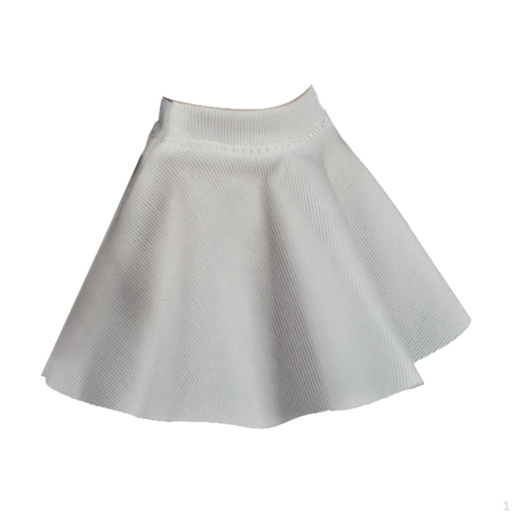 1/12 Action Figure Clothes Doll Short Skirt Fits 6 inch Female Figures Body Miniature