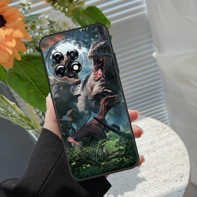 Jurassic Dinosaur Case For OnePlus 10 Pro 15 13 12 11 13T 15R 13R 10R 10T 8T Nord CE 5 4 2 3 Lite N20 N30 Cover