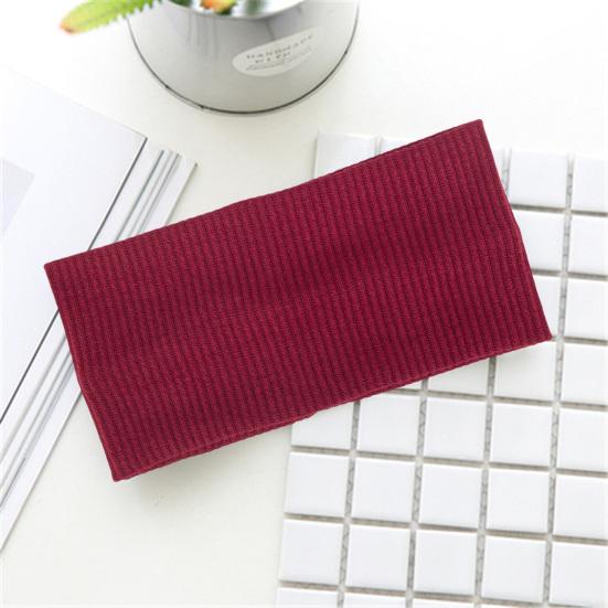 

Yousheng однотонная ребристая тонкая повязка на голову для фитнеса, широкая эластичная спортивная повязка унисекс, спортивные аксессуары