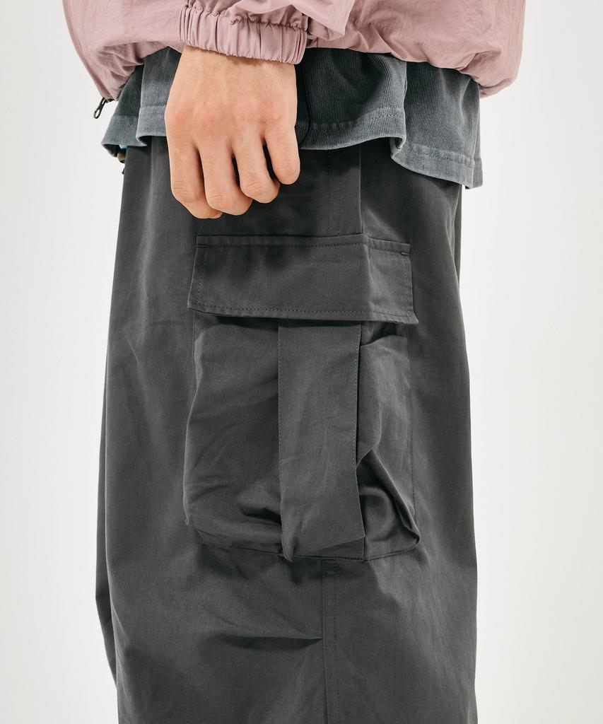 PHYSICAL DEPARTMENT Cotton Twill Cargo Pants_Green Beige