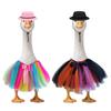 Handcrafted Porch Goose Costume Funny Garden Goose Costume  Halloween Decorations