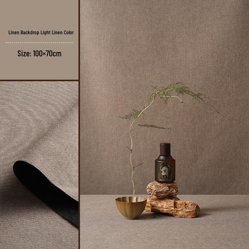 Maillard Retro Brown Photography Background Cloth - Advanced Still Life Scene Backdrop