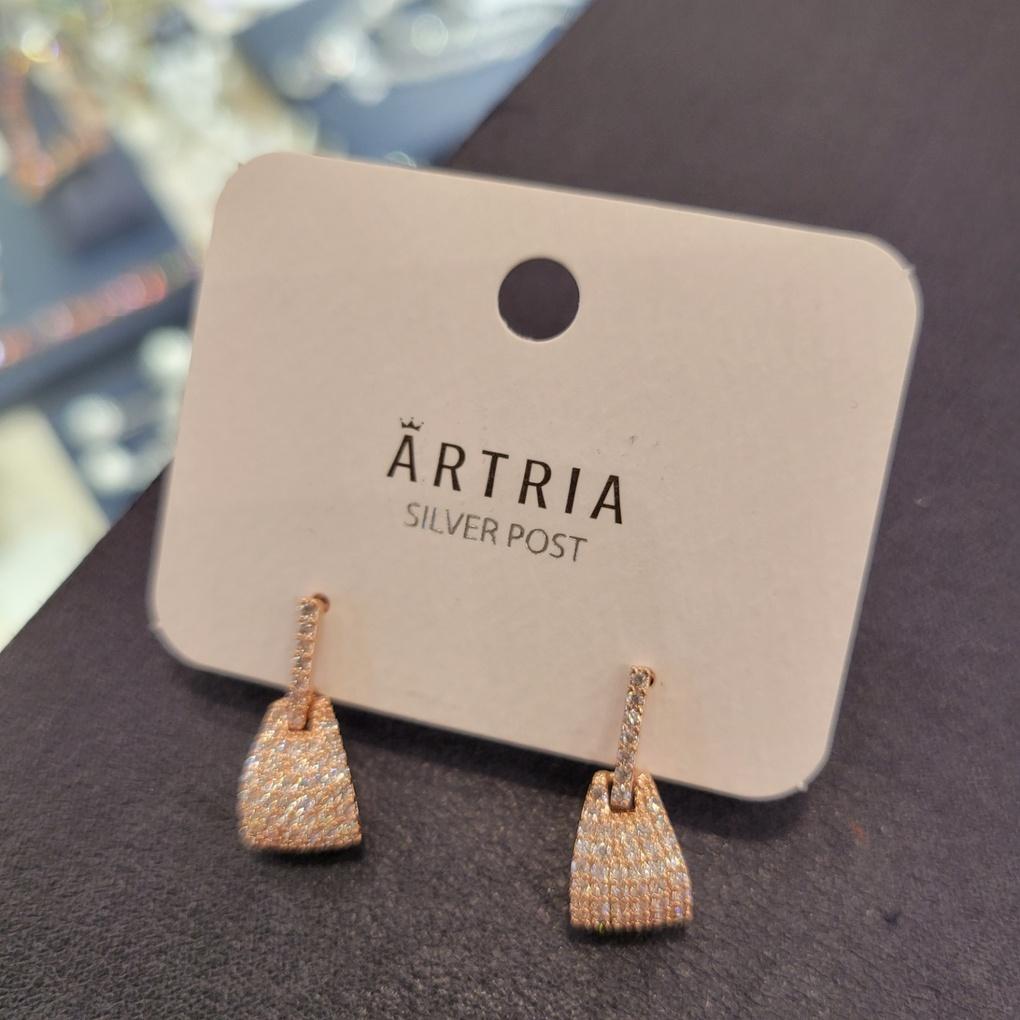 ARTRIA Ribbon Snake Earrings JTOERFR0001WHF