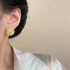 20 High-End White Round Stud Earrings Temperament Versatile Spring And Summer Exquisite Unique Women'S Earrings
