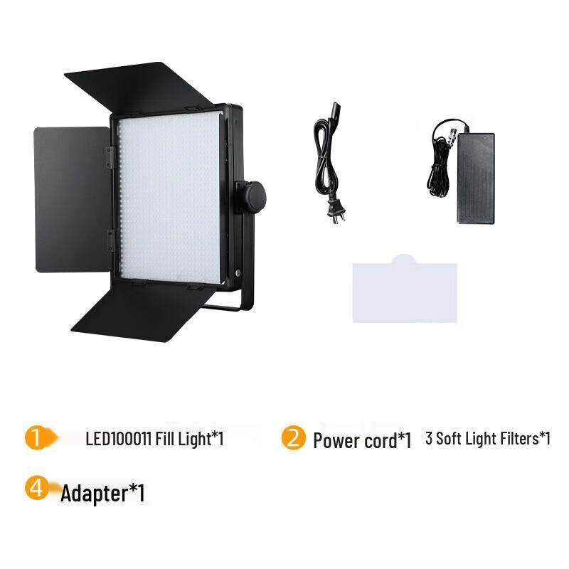 Godox LED1000 Series High-Power LED Video & Studio Light Single Light, Standard Kit