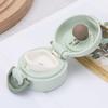 Double Wall Insulated Thermos 304 Stainless Steel Vaccum Flask Outdoor Portable Bouncing Lid Water Cup Mini Vacuum Water Bottle