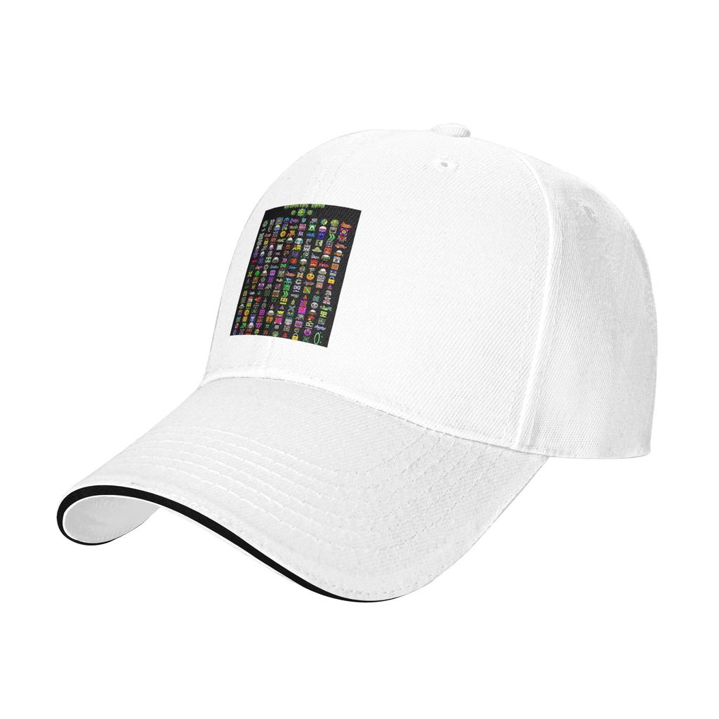 Geometry Dash Cap Casual Baseball Caps Adjustable Hat Hip Hop Summer Unisex Baseball Hats Customizable